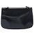 Borsa a tracolla con catena PRADA in pelle nera argento Auth ep15821A Nero - vista 2