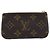 LOUIS VUITTON Monogram Vivienne Ice Skating Pochette Cles M82620 LV Auth 200665M Monograma - vista 2