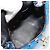 Borsa a tracolla VALENTINO Micro Rockstud Chain in pelle 2way Blu Auth 198466V Argento - vista 12