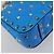 Borsa a tracolla VALENTINO Micro Rockstud Chain in pelle 2way Blu Auth 198466V Argento - vista 17