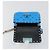 Borsa a tracolla VALENTINO Micro Rockstud Chain in pelle 2way Blu Auth 198466V Argento - vista 19