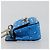 Borsa a tracolla VALENTINO Micro Rockstud Chain in pelle 2way Blu Auth 198466V Argento - vista 4