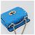 Borsa a tracolla VALENTINO Micro Rockstud Chain in pelle 2way Blu Auth 198466V Argento - vista 6