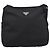 Borsa a tracolla PRADA Nylon Black Silver Auth 200908V Nero Argento - vista 13