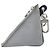 LOUIS VUITTON Monogram satellite Porte Cles Charm Silver MP2217 LV Auth 196994A Plata - vista 2