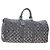 Borsa LOUIS VUITTON Monogram Felt Keepall Bandouliere 50 Gray M58742 Auth 200663M Marrone