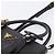 Borsa a Mano PRADA Saffiano 2way Nero Tono Oro Auth 199176M - vista 14