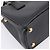 Borsa a Mano PRADA Saffiano 2way Nero Tono Oro Auth 199176M - vista 16