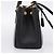 Borsa a Mano PRADA Saffiano 2way Nero Tono Oro Auth 199176M - vista 3