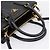Borsa a Mano PRADA Saffiano 2way Nero Tono Oro Auth 199176M - vista 7