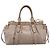 Borsa a mano Miu Miu Vitellolux 2way Beige Gold Auth 199109V D'oro - vista 13