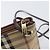 Borsa a tracolla BURBERRY Nova Check PVC Beige Gold Auth 200296 D'oro - vista 10