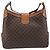Céline Borsa a tracolla CELINE Macadam PVC Pelle Marrone Tono Oro Auth 200132 - Ansicht 2