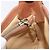 Céline Borsa a tracolla CELINE Macadam PVC Pelle Marrone Tono Oro Auth 200132 - Ansicht 21