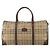 Borsa Boston Burberrys Nova Check PVC Leather Beige Gold Tone Auth ep15687 - vista 13