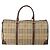 Borsa Boston Burberrys Nova Check PVC Leather Beige Gold Tone Auth ep15687 - vista 2