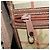 Borsa Boston Burberrys Nova Check PVC Leather Beige Gold Tone Auth ep15687 - vista 21