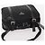Borsa Boston PRADA Nylon 2way Nero Argento Auth 194414 - vista 6