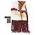 Stola con frange GUCCI in seta Bordeaux White 380697 Auth am12325V Bianco Bordò - vista 3