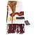 Stola con frange GUCCI in seta Bordeaux White 380697 Auth am12325V Bianco Bordò - vista 5