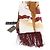 Stola con frange GUCCI in seta Bordeaux White 380697 Auth am12325V Bianco Bordò - vista 7