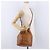 Borsa a tracolla MCM Vicetos Logogram PVC Leather Brown Gold Auth 200898 Marrone D'oro - vista 25