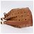 Borsa a tracolla MCM Vicetos Logogram PVC Leather Brown Gold Auth 200898 Marrone D'oro - vista 4