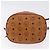 Borsa a tracolla MCM Vicetos Logogram PVC Leather Brown Gold Auth 200898 Marrone D'oro - vista 5
