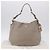 Borsa a tracolla PRADA in pelle beige e oro Auth 196638V D'oro - vista 12