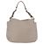 Borsa a tracolla PRADA in pelle beige e oro Auth 196638V D'oro - vista 2