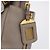 Borsa a tracolla PRADA in pelle beige e oro Auth 196638V D'oro - vista 21