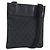 Borsa a Tracolla GUCCI GG Canvas Nero Argento 27639 Auth mr2857