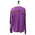 Camiseta de manga larga Chrome Hearts de algodón Purple Auth yk20818M Púrpura - vista 2