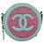 Borsa CHANEL Chain CC Filigree Matelasse Caviar Skin Pink Gold CC Auth 197471A Rosa D'oro - vista 13