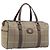 Borsa Boston Burberrys Nova Check Canvas Beige Gold Auth 200886 D'oro