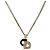 Collana Christian Dior metallo Gold Tone Auth 199288M