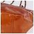 Borsa a tracolla CHANEL Triple Coco Chain in vernice Arancione Silver CC Auth 200643 Argento - vista 16