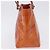 Borsa a tracolla CHANEL Triple Coco Chain in vernice Arancione Silver CC Auth 200643 Argento - vista 3