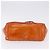 Borsa a tracolla CHANEL Triple Coco Chain in vernice Arancione Silver CC Auth 200643 Argento - vista 6