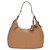 Borsa a tracolla PRADA in pelle marrone e oro Auth yk20795V D'oro - vista 13