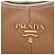 Borsa a tracolla PRADA in pelle marrone e oro Auth yk20795V D'oro - vista 19