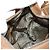 Borsa a tracolla PRADA in pelle marrone e oro Auth yk20795V D'oro - vista 23