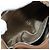 Borsa a tracolla PRADA in pelle marrone e oro Auth yk20795V D'oro - vista 25