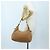 Borsa a tracolla PRADA in pelle marrone e oro Auth yk20795V D'oro - vista 26