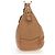 Borsa a tracolla PRADA in pelle marrone e oro Auth yk20795V D'oro - vista 3