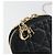 Portacellulare Christian Dior Cannage in pelle nera e oro Auth 196679V Nero D'oro - vista 21