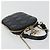 Portacellulare Christian Dior Cannage in pelle nera e oro Auth 196679V Nero D'oro - vista 6