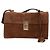 Borsa a tracolla Prada Camoscio Medium Soft Sound marrone