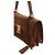 Borsa a tracolla Prada Camoscio Medium Soft Sound marrone - vista 3