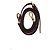 Borsa a tracolla Prada Camoscio Medium Soft Sound marrone - vista 6